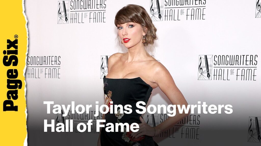 Taylor Swift makes history at 2026 Songwriters Hall of Fame induction ceremony Taylor Swift makes history at 2026 Songwriters Hall of Fame induction ceremony