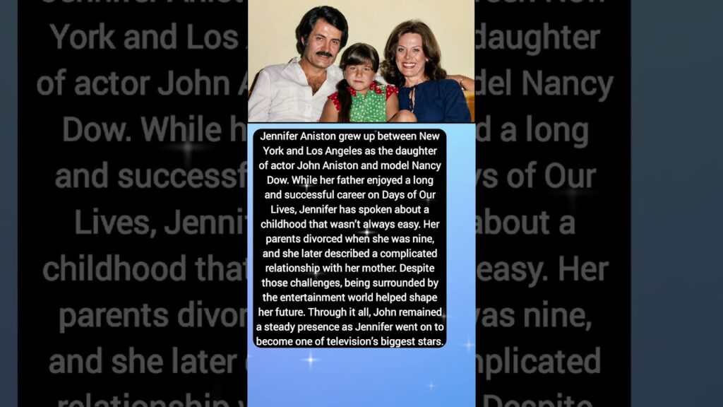 “Jennifer Aniston’s Childhood Wasn’t as Perfect as Fans Think 💔” “Jennifer Aniston’s Childhood Wasn’t as Perfect as Fans Think 💔”