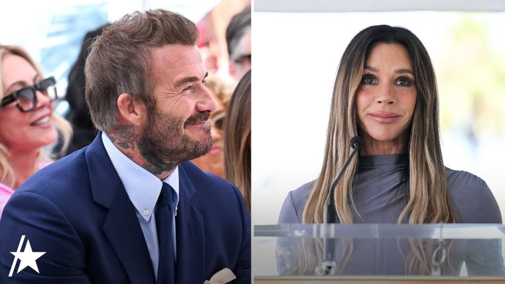 Victoria Beckham Pokes Fun At Herself While Praising David Beckham At Walk Of Fame Ceremony Victoria Beckham Pokes Fun At Herself While Praising David Beckham At Walk Of Fame Ceremony