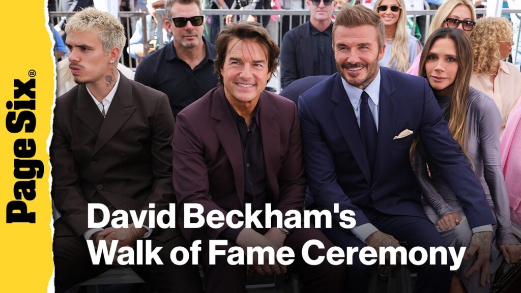 David Beckham’s Hollywood Walk of Fame Ceremony brings out Tom Cruise, Eva Longoria & more David Beckham’s Hollywood Walk of Fame Ceremony brings out Tom Cruise, Eva Longoria & more