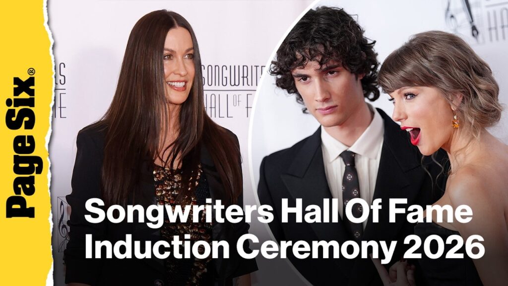 Songwriters Hall Of Fame Induction Ceremony 2026 red carpet: Taylor Swift, Alanis Morissette, more