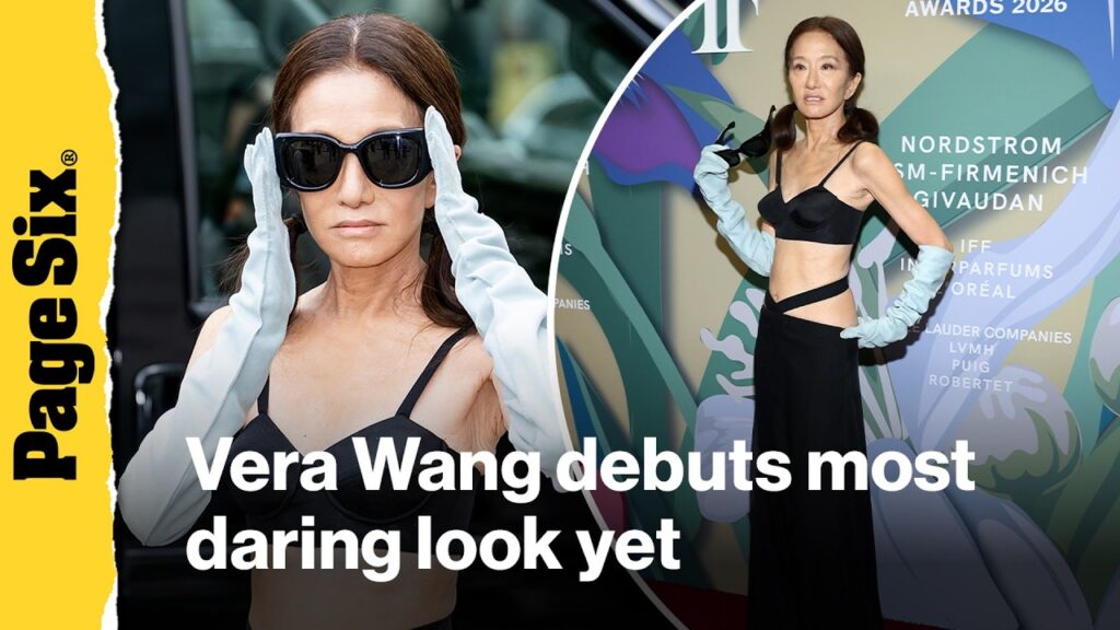 Vera Wang, 76, debuts most daring look yet in bra top and dangerously low-slung skirt Vera Wang, 76, debuts most daring look yet in bra top and dangerously low-slung skirt