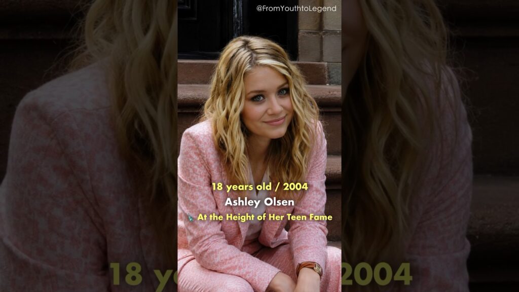 The Olsen Sisters: Then and Now ✨ #thenandnow #olsentwins #elizabetholsen