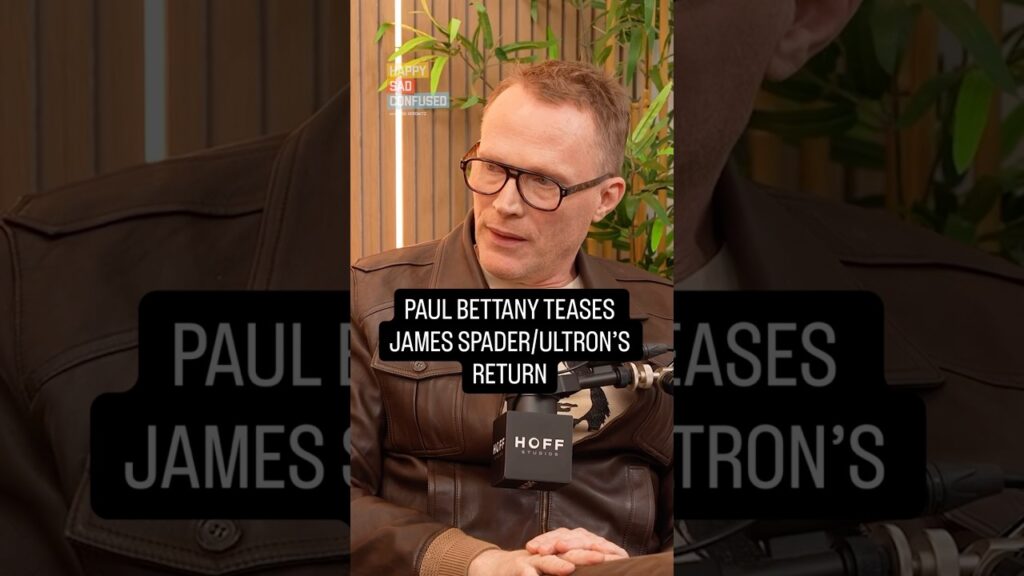 Paul Bettany teases James Spader's MCU return