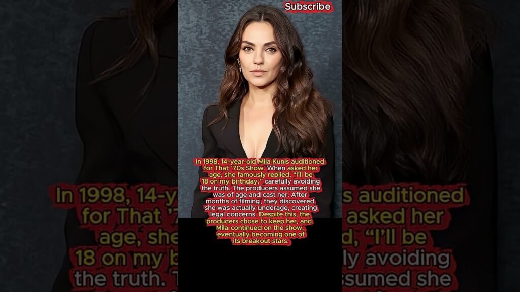 The Smart Line That Got Mila Kunis Cast on That ’70s Show #celebnews #shorts The Smart Line That Got Mila Kunis Cast on That ’70s Show #celebnews #shorts