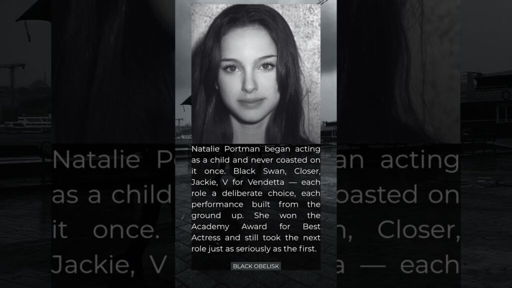 She Trained Like a Ballerina, Won the Oscar, and Never Stopped… She Trained Like a Ballerina, Won the Oscar, and Never Stopped...