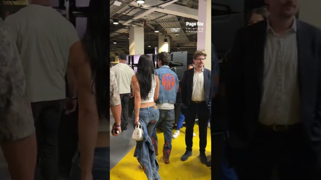 Date night for Timothée Chalamet & Kylie Jenner at Knicks vs Spurs Game 4 of the NBA Finals #shorts Date night for Timothée Chalamet & Kylie Jenner at Knicks vs Spurs Game 4 of the NBA Finals #shorts