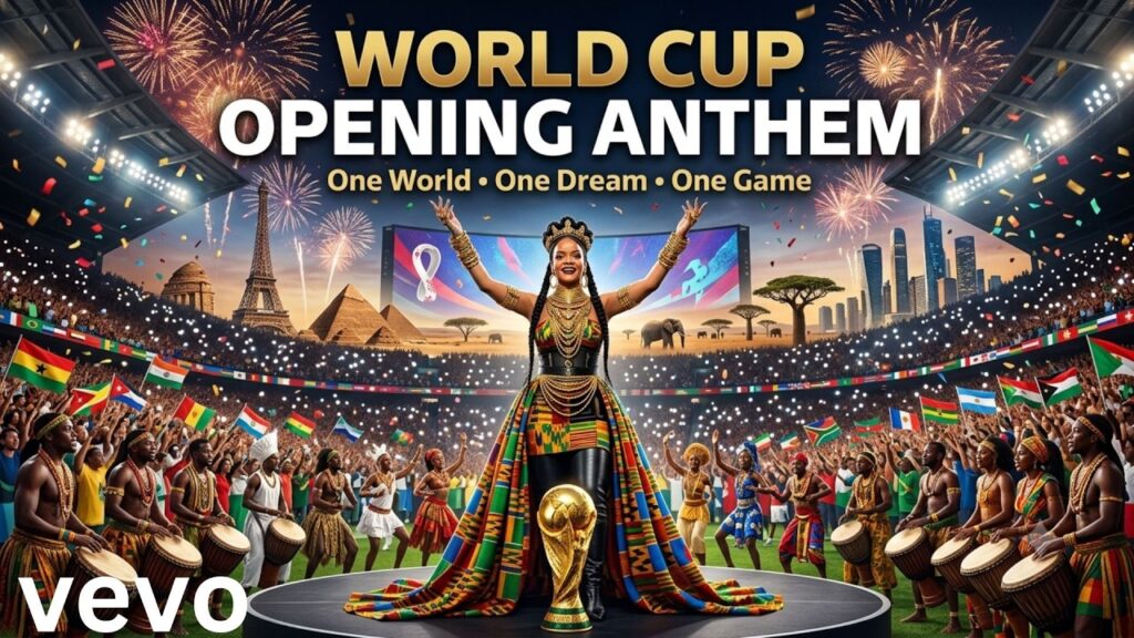 RIHANNA - WORLD CUP OPENING ANTHEM⚽🏆//The most spectacular opening ceremony// 2026 Football Song