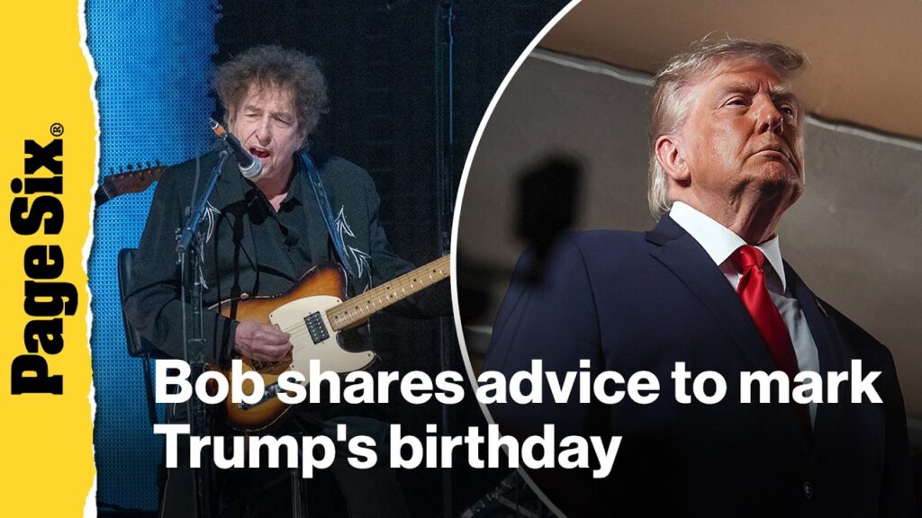 Bob Dylan shares advice on turning 80 to mark Donald Trump’s birthday Bob Dylan shares advice on turning 80 to mark Donald Trump's birthday