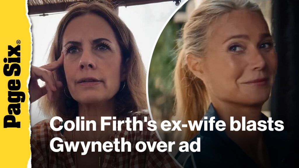 Colin Firth's ex-wife blasts 'nasty' Gwyneth Paltrow over 'unacceptable' ad