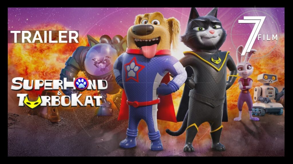 SUPERHOND EN TURBOKAT | Official Trailer | Animated Family Adventure