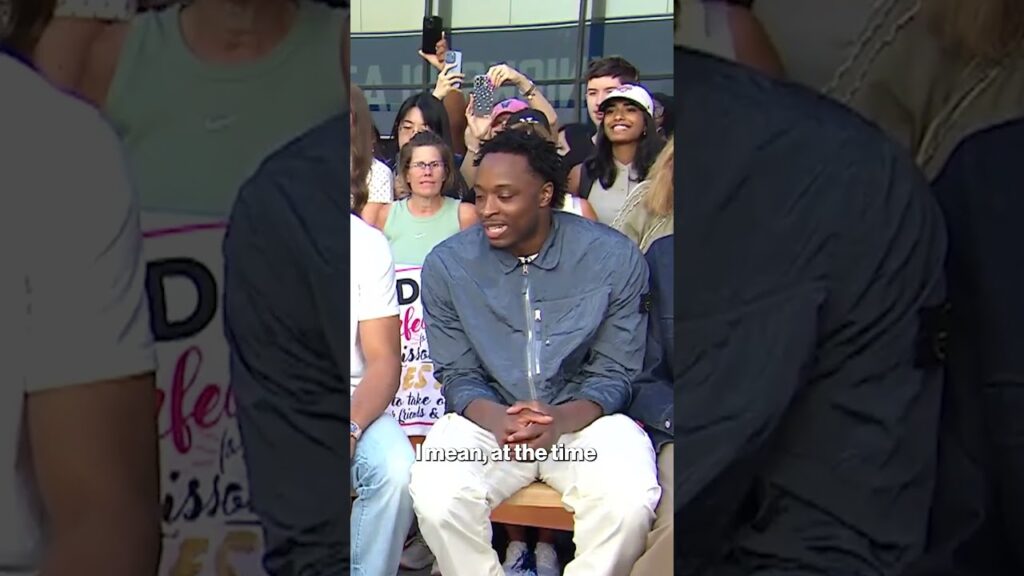 Knicks player OG Anunoby reflects on Game 4 winning tip-in #shorts Knicks player OG Anunoby reflects on Game 4 winning tip-in #shorts
