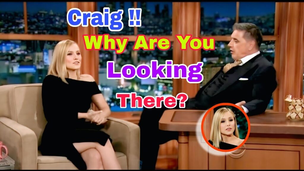 Kristen Bell’s Charming Energy Left Craig Ferguson Blushing!Kristen Bell’s And Craig Ferguson Kristen Bell's Charming Energy Left Craig Ferguson Blushing!Kristen Bell's And Craig Ferguson
