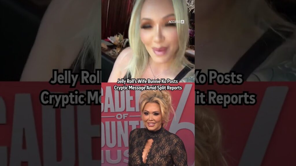 Jelly Roll’s Wife Bunnie Xo Posts Cryptic Message Amid Split Reports