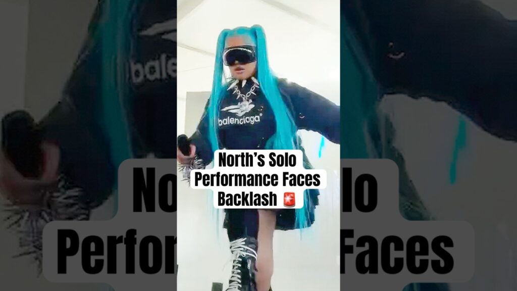 North’s Solo Performance Faces Backlash #shorts #northwest #kimkardashian