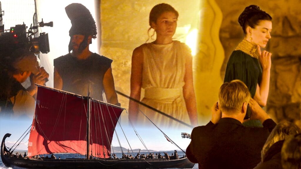 ON SET of The Odyssey With Matt Damon, Tom Holland, Zendaya and Anne Hathaway (Exclusive)