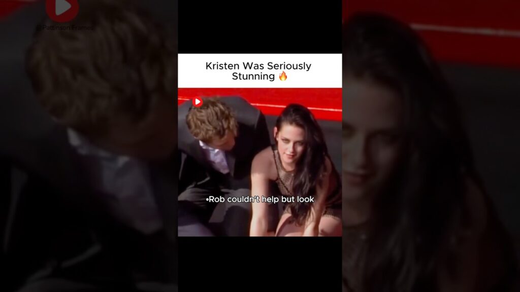 Kristen Had Robert's Full Attention #robertpattinson #kristenstewart