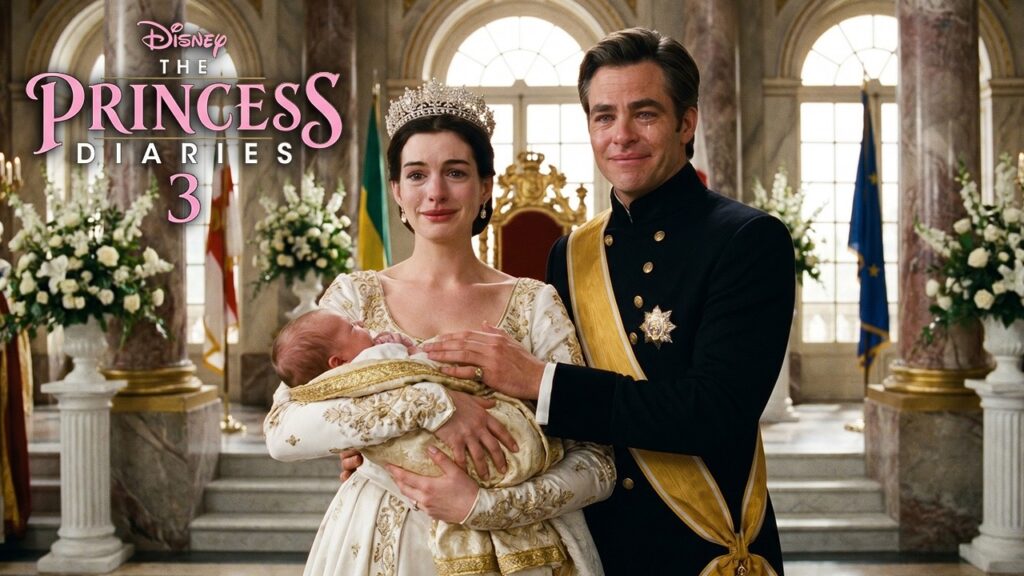 Princess Diaries 3 (2026) Anne Hathaway & Chris Pine