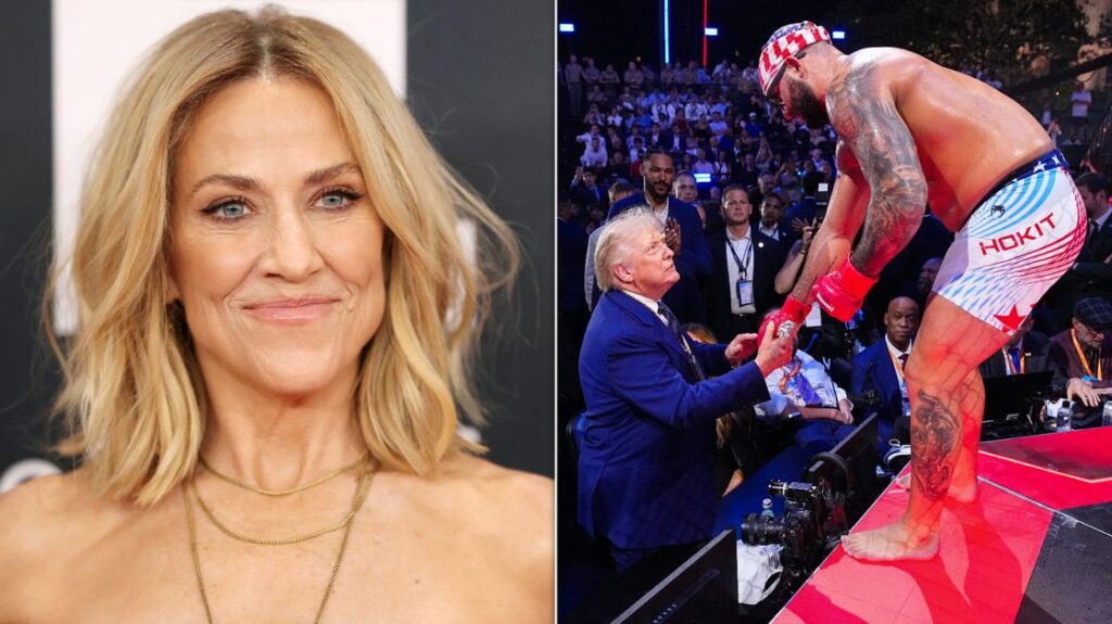 Sheryl Crow Calls Out Trump’s UFC Birthday Bash Sheryl Crow Calls Out Trump’s UFC Birthday Bash