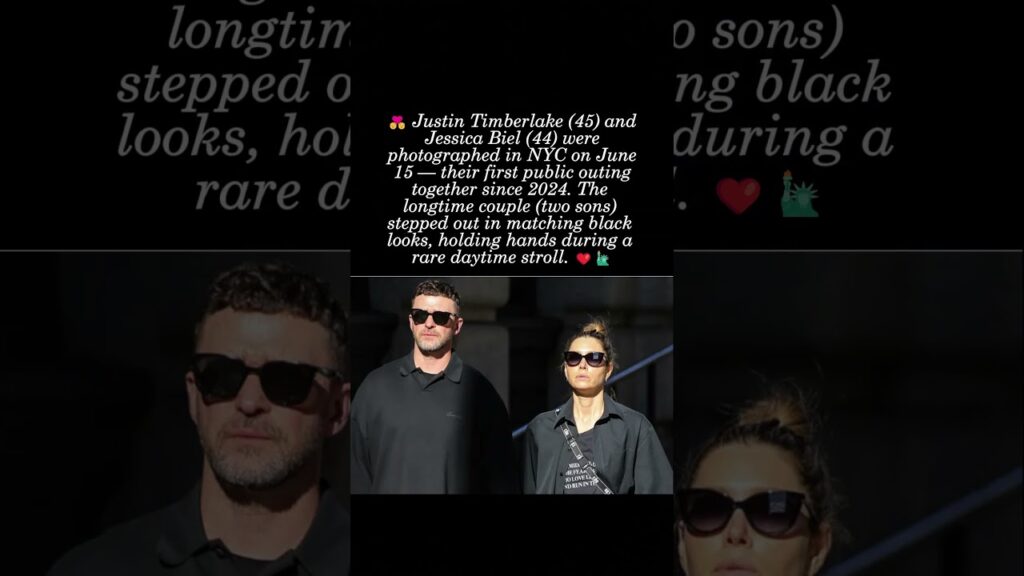 Justin Timberlake & Jessica Biel Spotted Hand in Hand in NYC — First Public Outing Since 2024 #nyc