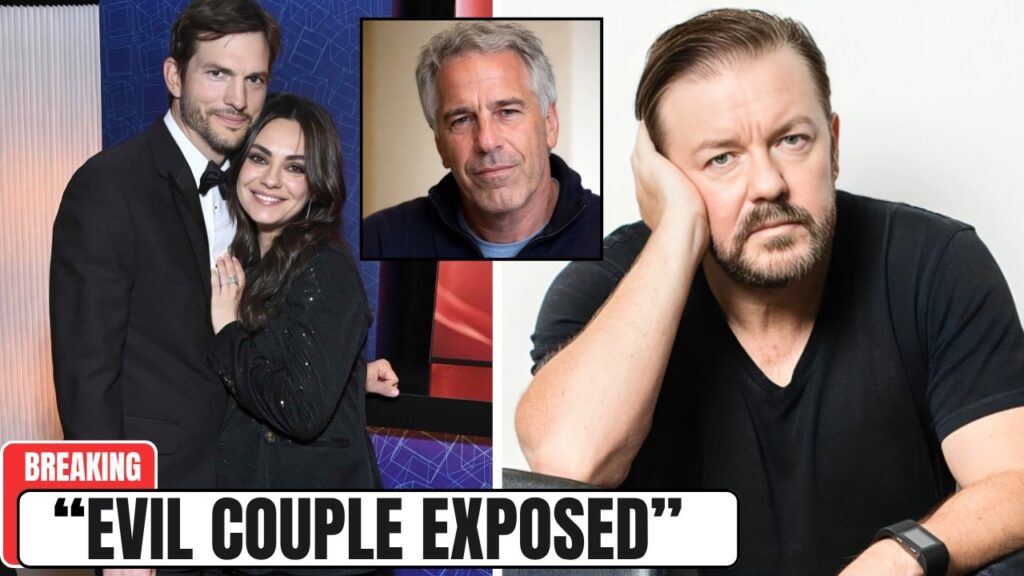 Ricky Gervais Expose How Ashton Kutcher & His Wife Mila Kunis Helped Epstein Ricky Gervais Expose How Ashton Kutcher & His Wife Mila Kunis Helped Epstein