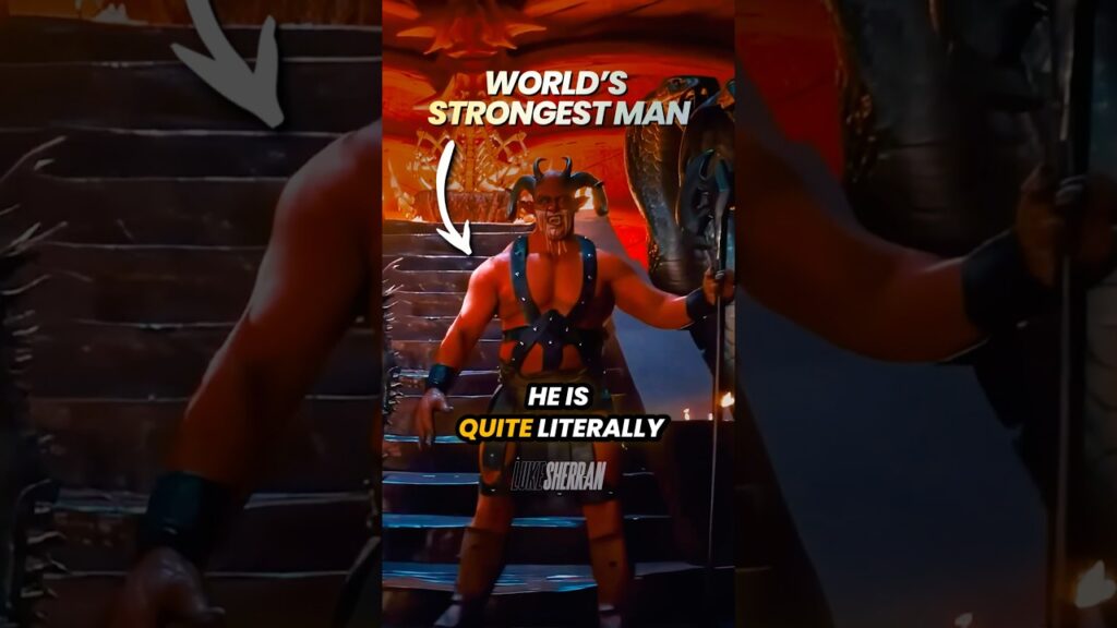 Hafthor Bjornsson Plays Goat Man and Alison Brie Impresses Him at the Gym Hafthor Bjornsson Plays Goat Man and Alison Brie Impresses Him at the Gym