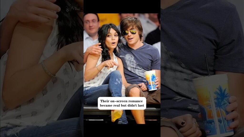 Their on-screen romance became real but didn't last #vanessahudgens #zacefron #highschoolmusical