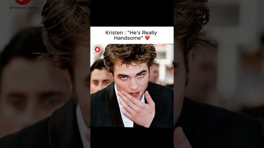 Kristen Had The Sweetest Words For Robert #robertpattinson #kristenstewart