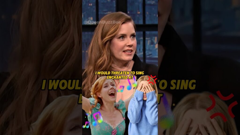 Amy Adams Shares How She Used Enchanted as a Parenting Trick 😂 #AmyAdams #shorts Amy Adams Shares How She Used Enchanted as a Parenting Trick 😂 #AmyAdams #shorts