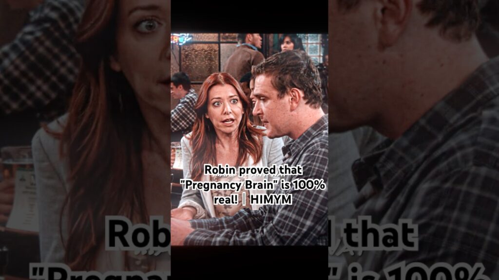 Robin proved that "Pregnancy Brain" is 100% real!｜HIMYM #shorts #funny #shortvideo #foryou