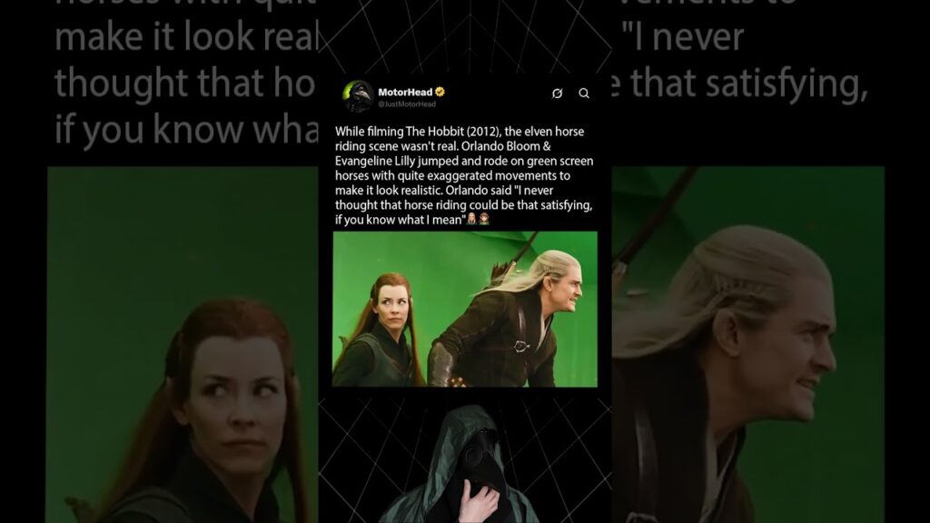 When filming The Hobbit (2012), Evangeline Lilly was prepared for this