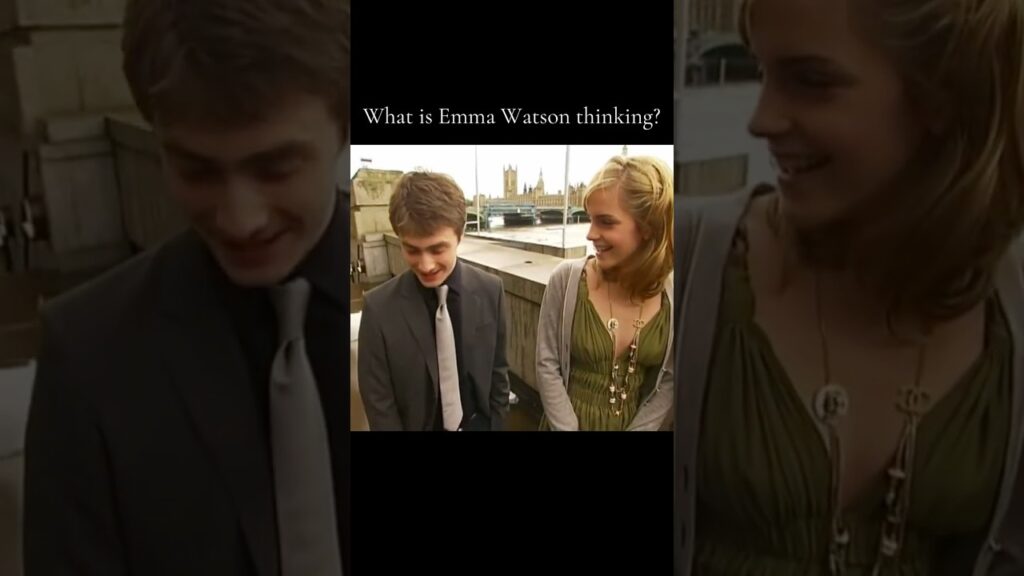 What is Emma Watson thinking ? #harrypotter#harmione #hermionegranger #danielradcliffe#shorts What is Emma Watson thinking ? #harrypotter#harmione #hermionegranger #danielradcliffe#shorts