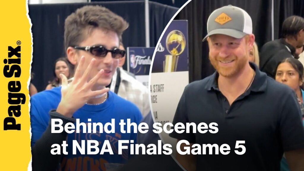 All the celebrities at the NBA Finals Game 5: Knicks vs. Spurs All the celebrities at the NBA Finals Game 5: Knicks vs. Spurs