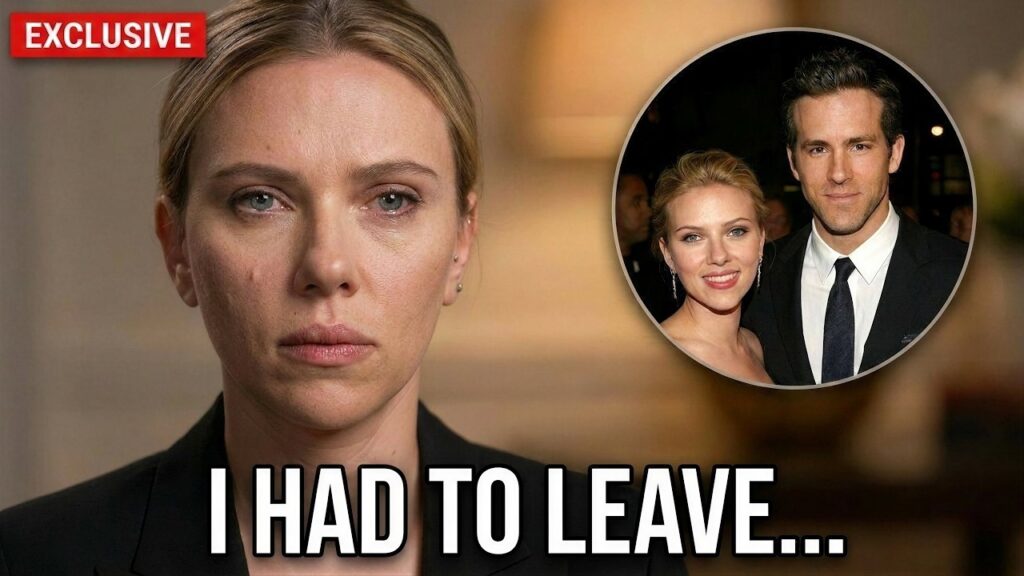 Scarlett Johansson FINALLY Revealed Why She Left Ryan Reynolds