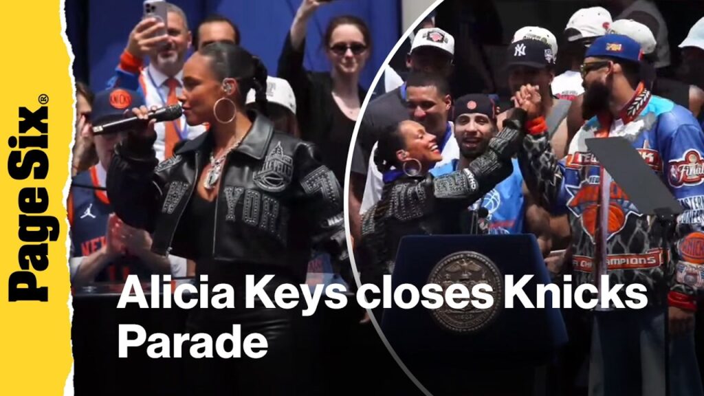 Alicia Keys closes Knicks Parade celebrating NBA Finals win