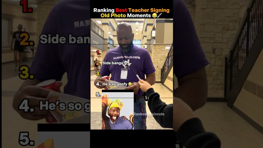 Ranking Best Teacher Signing Old Photo Moments (Teachers vs Their Old Photo!) ๐๐๏ธ Ranking Best Teacher Signing Old Photo Moments (Teachers vs Their Old Photo!) ๐๐๏ธ