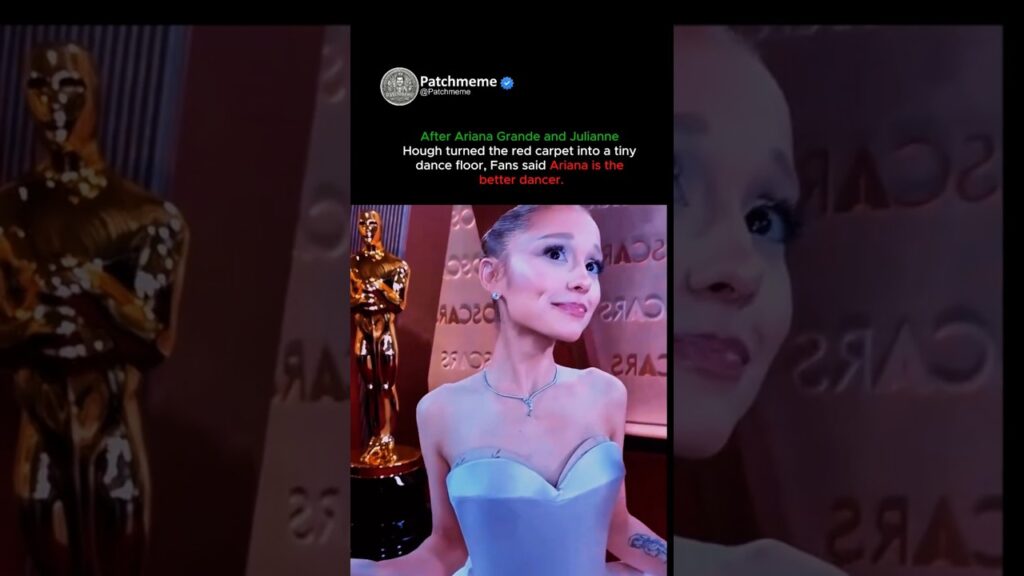 Ariana Grande and Julianne Hough in a dance match #arianagrande