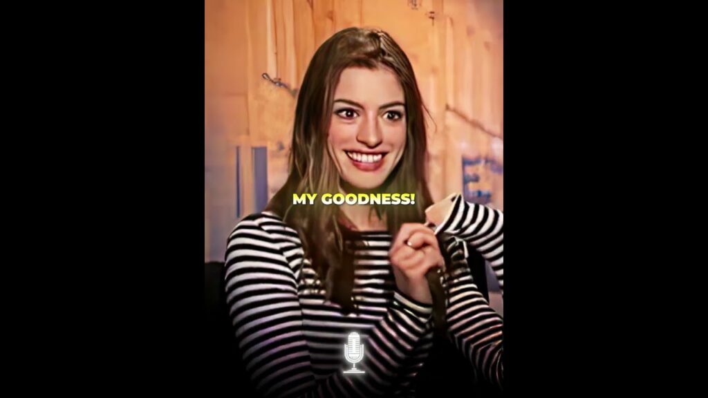 When Anne Hathaway Gets Flirty😍 When Anne Hathaway Gets Flirty😍