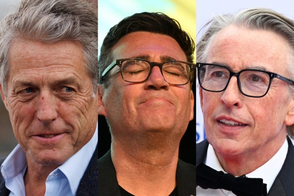 Hugh Grant, Steve Coogan and Carol Vorderman: How celebrities threw support behind Andy Burnham Hugh Grant, Steve Coogan and Carol Vorderman: How celebrities threw support behind Andy Burnham