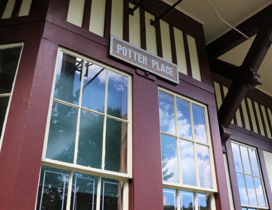 Potter Place in Andover, New Hampshire, is named for Richard Potter. The railroad depot is owned and maintained by the town's