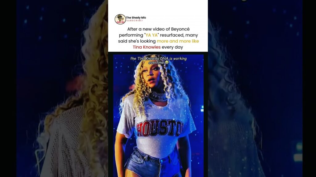 beyoncé’s latest performance has fans seeing tina knowles #beyonce beyoncé's latest performance has fans seeing tina knowles #beyonce