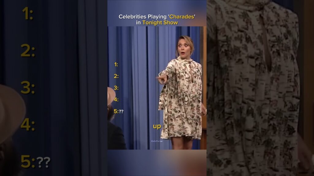 Celebrities Playing 'Charades' on The Tonight Show Part-3