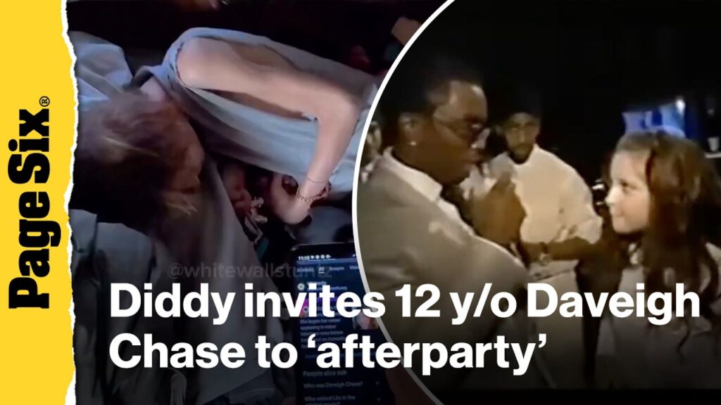 Controversial video of Diddy inviting then-12-year-old Daveigh Chase to 'after-party' resurfaces