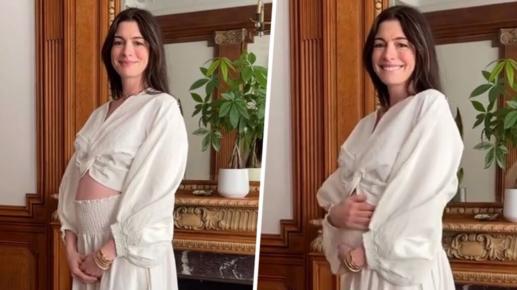 Anne Hathaway PREGNANT w/ Baby No. 3: See Her Growing Bump! Anne Hathaway PREGNANT w/ Baby No. 3: See Her Growing Bump!