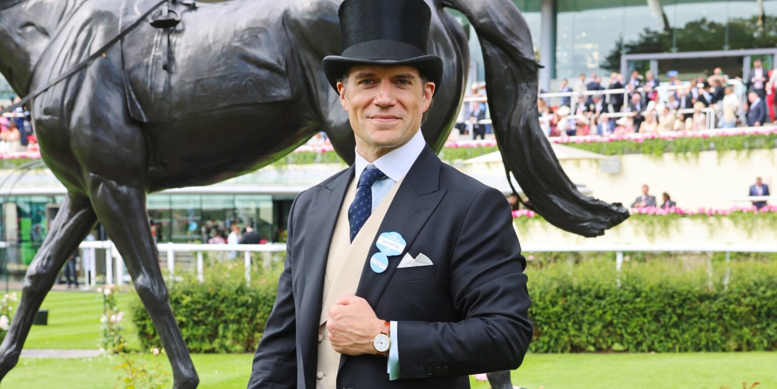 Henry Cavill’s bulge steals the show at Royal Ascot: ‘We all saw it!’ Henry Cavill at the Royal Ascot