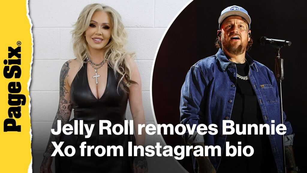 Jelly Roll removes Bunnie Xo from Instagram bio as new divorce details emerge, his daughter reacts