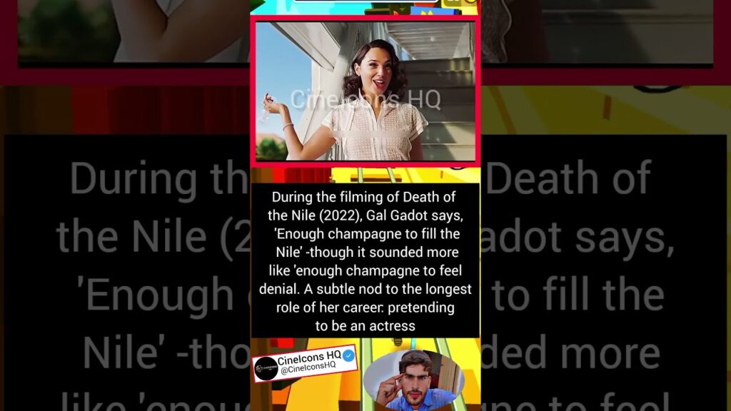 Gal Gadot’s Line Delivery Accidentally Created the Funniest Joke in Death on the Nile 😂 Gal Gadot's Line Delivery Accidentally Created the Funniest Joke in Death on the Nile 😂