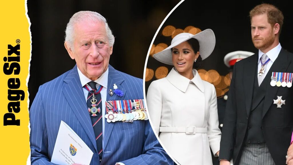 King Charles offers Prince Harry and Meghan Markle an olive branch ahead of UK visit | P6Headlines