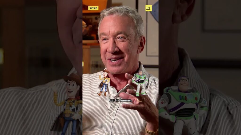 Tim Allen Looks Back on His Iconic Buzz Lightyear Role #timallen #toystory5  #buzzlightyear