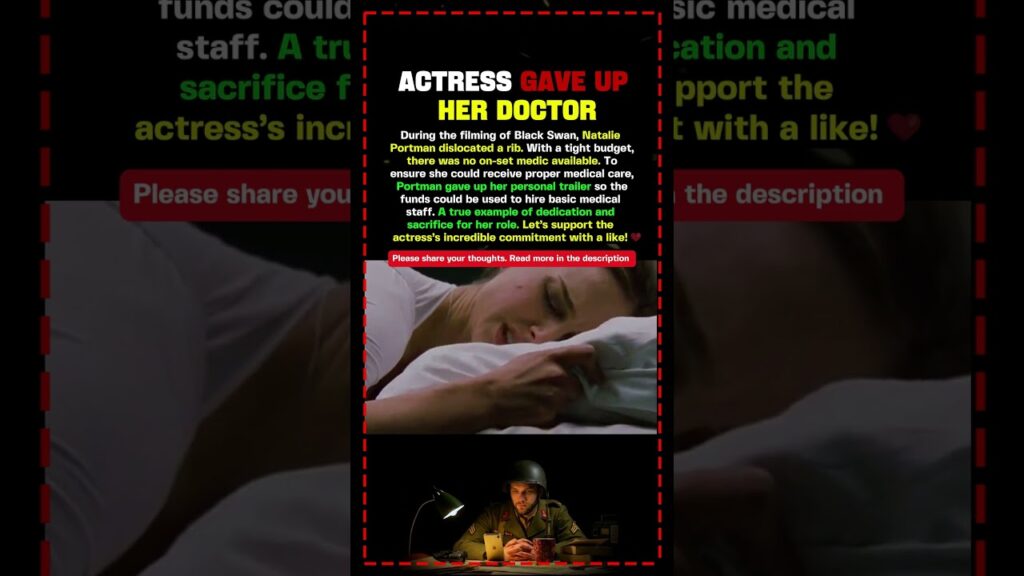 NATALIE PORTMAN'S INCREDIBLE SACRIFICE ❤️